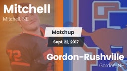 Matchup: Mitchell  vs. Gordon-Rushville  2017