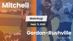 Matchup: Mitchell  vs. Gordon-Rushville  2020