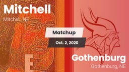 Matchup: Mitchell  vs. Gothenburg  2020
