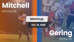 Matchup: Mitchell  vs. Gering  2020