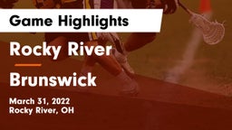 Rocky River   vs Brunswick  Game Highlights - March 31, 2022