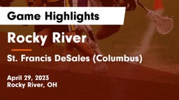Rocky River   vs St. Francis DeSales  (Columbus) Game Highlights - April 29, 2023
