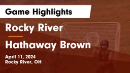 Rocky River   vs Hathaway Brown  Game Highlights - April 11, 2024