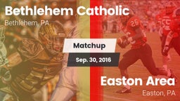 Matchup: Bethlehem Catholic vs. Easton Area  2016