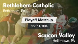 Matchup: Bethlehem Catholic vs. Saucon Valley  2016