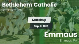 Matchup: Bethlehem Catholic vs. Emmaus  2017
