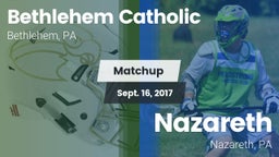 Matchup: Bethlehem Catholic vs. Nazareth  2017