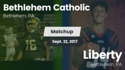 Matchup: Bethlehem Catholic vs. Liberty  2017