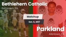 Matchup: Bethlehem Catholic vs. Parkland  2017