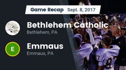 Recap: Bethlehem Catholic  vs. Emmaus  2017