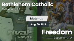 Matchup: Bethlehem Catholic vs. Freedom  2019