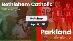 Matchup: Bethlehem Catholic vs. Parkland  2019