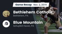 Recap: Bethlehem Catholic  vs. Blue Mountain  2019