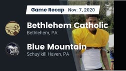 Recap: Bethlehem Catholic  vs. Blue Mountain  2020
