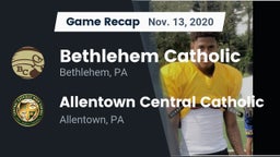 Recap: Bethlehem Catholic  vs. Allentown Central Catholic  2020