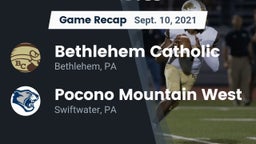Recap: Bethlehem Catholic  vs. Pocono Mountain West  2021