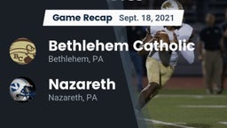 Recap: Bethlehem Catholic  vs. Nazareth  2021