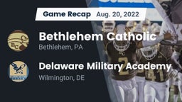 Recap: Bethlehem Catholic  vs. Delaware Military Academy  2022