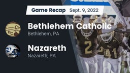 Recap: Bethlehem Catholic  vs. Nazareth  2022