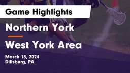 Northern York  vs West York Area  Game Highlights - March 18, 2024