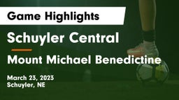 Schuyler Central  vs Mount Michael Benedictine Game Highlights - March 23, 2023