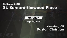 Matchup: St. Bernard-Elmwood  vs. Dayton Christian  2016