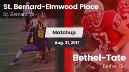 Matchup: St. Bernard-Elmwood  vs. Bethel-Tate  2017