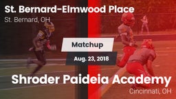 Matchup: St. Bernard-Elmwood  vs. Shroder Paideia Academy  2018