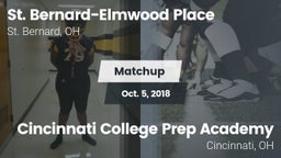 Matchup: St. Bernard-Elmwood  vs. Cincinnati College Prep Academy  2018