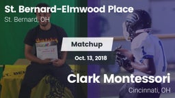 Matchup: St. Bernard-Elmwood  vs. Clark Montessori  2018