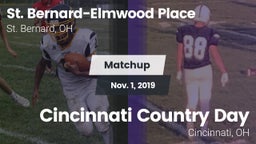 Matchup: St. Bernard-Elmwood  vs. Cincinnati Country Day  2019
