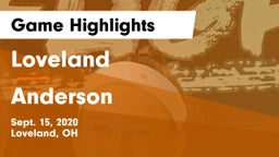 Loveland  vs Anderson  Game Highlights - Sept. 15, 2020
