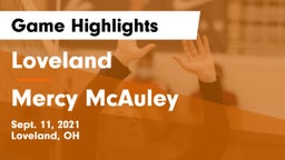 Loveland  vs Mercy McAuley  Game Highlights - Sept. 11, 2021