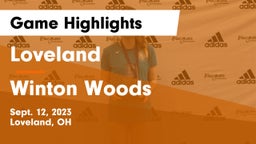 Loveland  vs Winton Woods  Game Highlights - Sept. 12, 2023