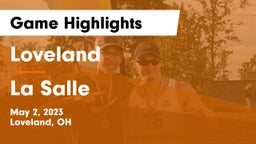 Loveland  vs La Salle  Game Highlights - May 2, 2023