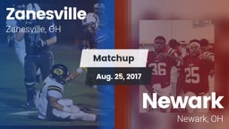 Matchup: Zanesville High vs. Newark  2017