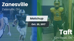 Matchup: Zanesville High vs. Taft  2017