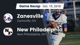 Recap: Zanesville  vs. New Philadelphia  2018