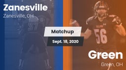 Matchup: Zanesville High vs. Green  2020