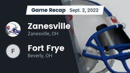 Recap: Zanesville  vs. Fort Frye  2022