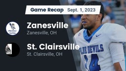 Recap: Zanesville  vs. St. Clairsville  2023