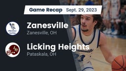 Recap: Zanesville  vs. Licking Heights  2023