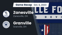Recap: Zanesville  vs. Granville  2023