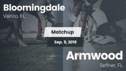 Matchup: Bloomingdale High vs. Armwood  2016