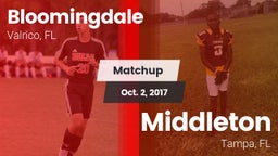 Matchup: Bloomingdale High vs. Middleton  2017