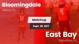 Matchup: Bloomingdale High vs. East Bay  2017