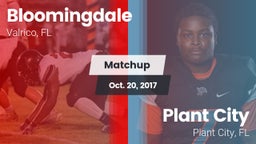 Matchup: Bloomingdale High vs. Plant City  2017