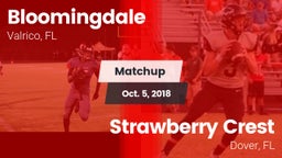 Matchup: Bloomingdale High vs. Strawberry Crest  2018