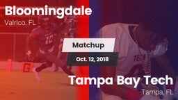 Matchup: Bloomingdale High vs. Tampa Bay Tech  2018