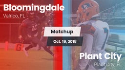 Matchup: Bloomingdale High vs. Plant City  2018